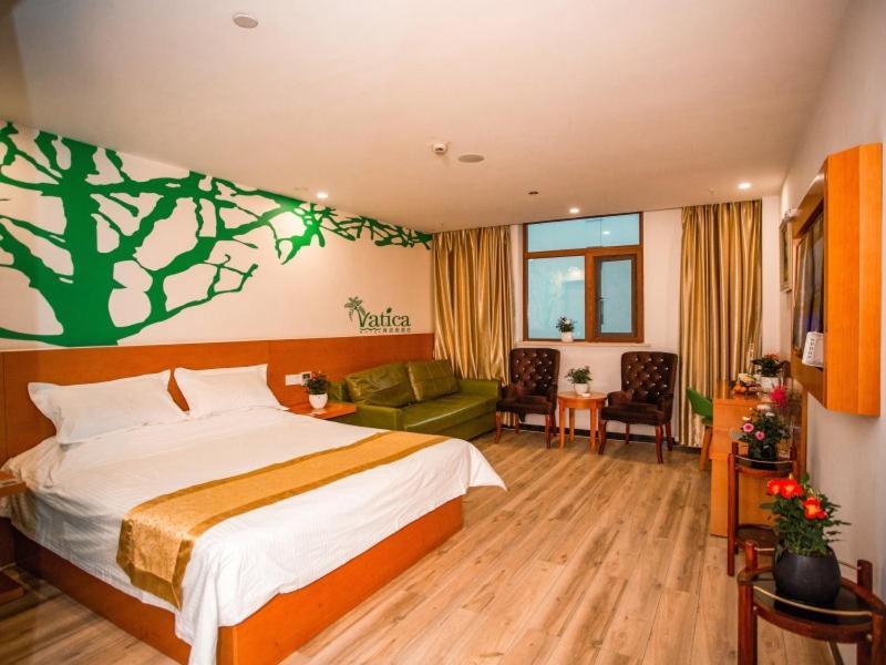 Vatica Shangdong Zaozhuang Tengzhou Railway Station Hotel Exteriör bild