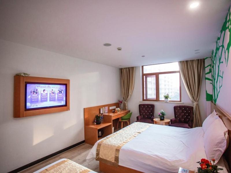 Vatica Shangdong Zaozhuang Tengzhou Railway Station Hotel Exteriör bild