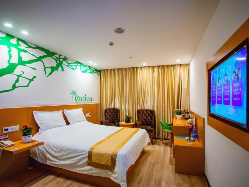 Vatica Shangdong Zaozhuang Tengzhou Railway Station Hotel Exteriör bild