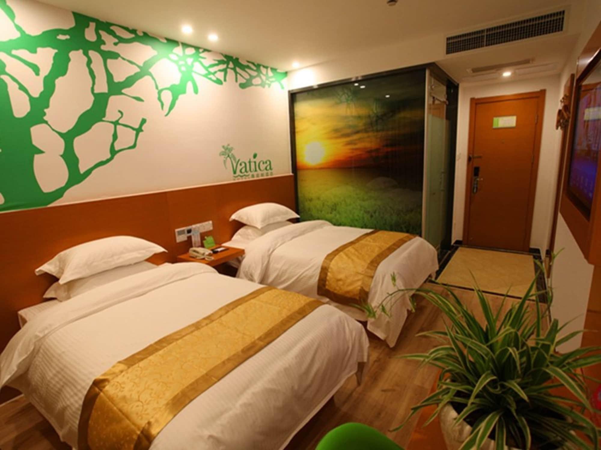 Vatica Shangdong Zaozhuang Tengzhou Railway Station Hotel Exteriör bild