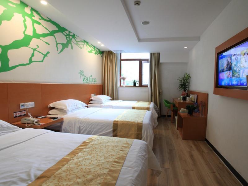 Vatica Shangdong Zaozhuang Tengzhou Railway Station Hotel Exteriör bild