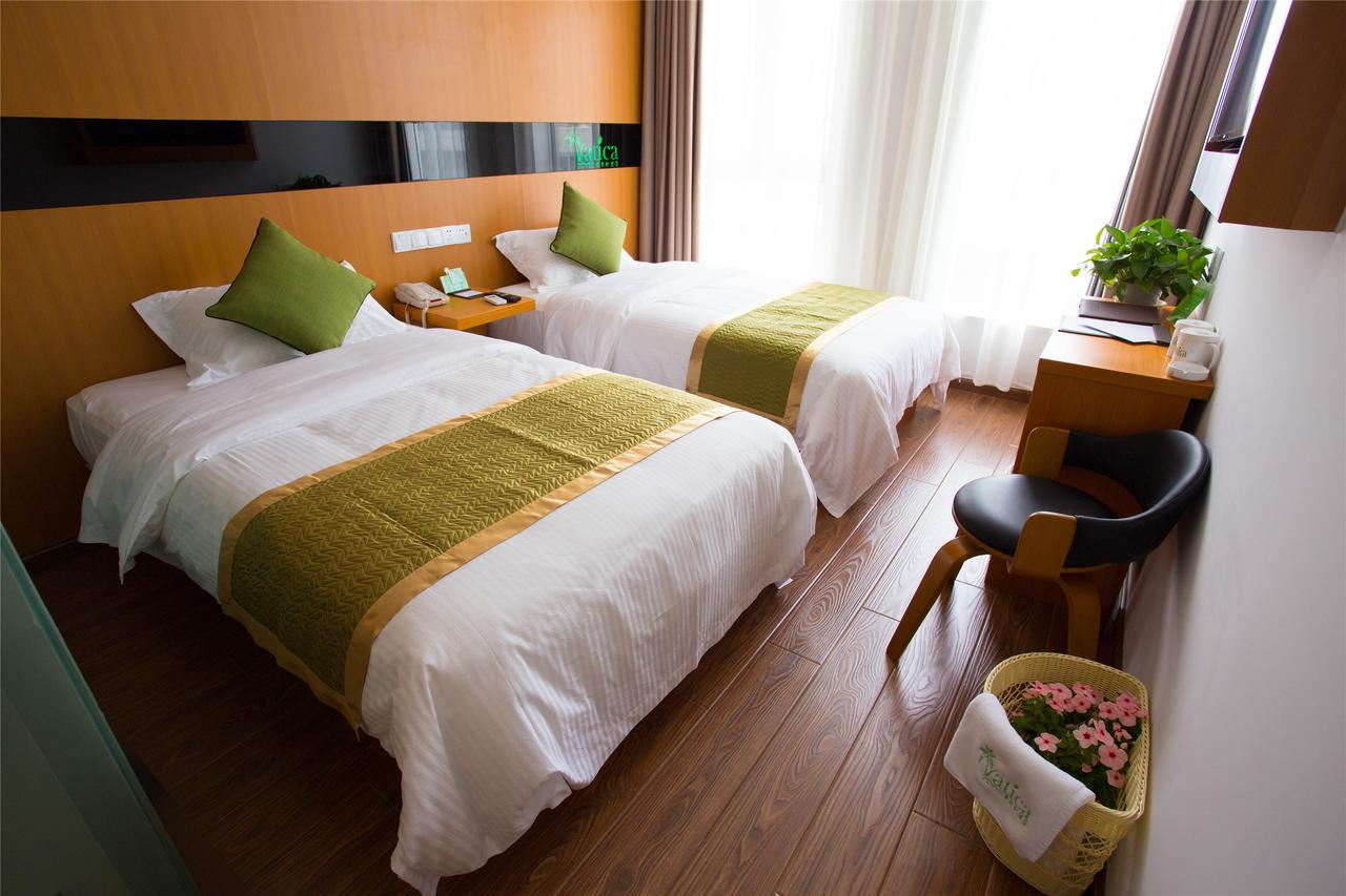 Vatica Shangdong Zaozhuang Tengzhou Railway Station Hotel Exteriör bild