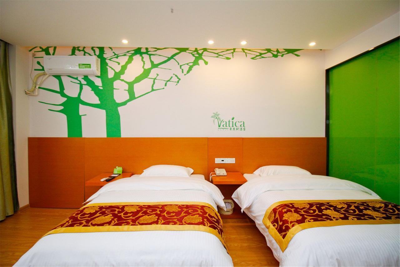 Vatica Shangdong Zaozhuang Tengzhou Railway Station Hotel Exteriör bild